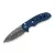 Civivi C23085B-DS1 Triptych Damascus Blue Micarta