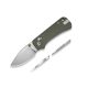 Civivi C24074-1 Baby Banter 2 TG Green and Red G10