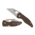 Spyderco MicroJimbo Brown G10 CPM 15V - Sprint Run