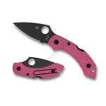 Spyderco Dragonfly 2 Pink S30V Black Blade