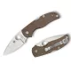 Spyderco Native 5 Brown Canvas Micarta CPM Cru-Wear