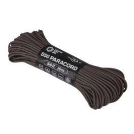 Brown - 550 Paracord - 30 m (100ft)