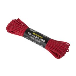 Reflective Red - 550 Paracord - 15 m (50ft)