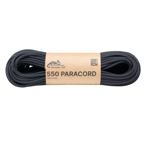 Helikon-Tex 550 Paracord (100ft) - Black