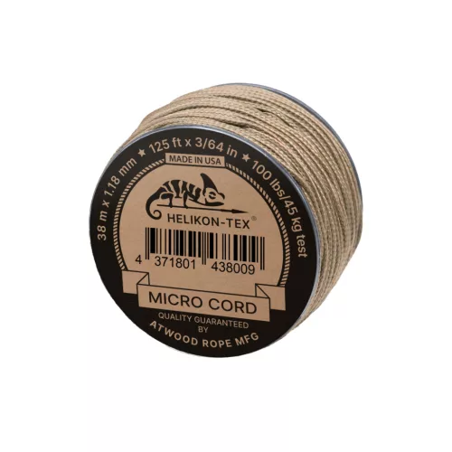 Helikon-Tex Micro Cord (125ft) - Coyote