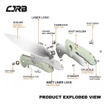 CJRB Feldspar - Natural Green G10