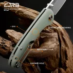 CJRB Feldspar - Natural Green G10
