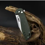 CJRB Riff - Green Micarta