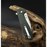 CJRB Riff - Green Micarta
