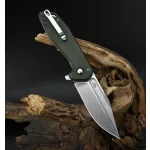 CJRB Riff - Green Micarta