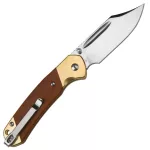 CJRB Bowie Pyrite - Brass&Rose Wood