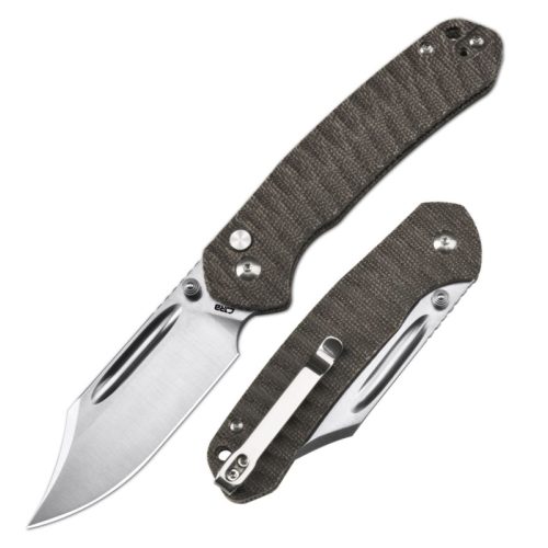 CJRB Bowie Pyrite - Green Micarta