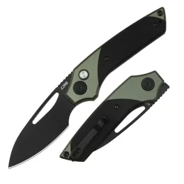 CJRB Version - Green Aluminium/Black G10