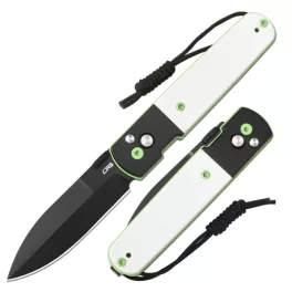 CJRB Locust - Green/Black/White G10