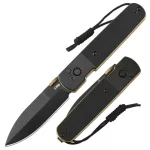 CJRB Locust - All Black/Gold G10