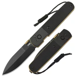 CJRB Locust - All Black/Gold G10