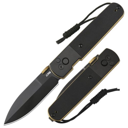 CJRB Locust - All Black/Gold G10