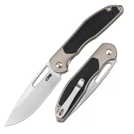 CJRB Droma - Aluminium/Black G10
