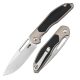 CJRB Droma - Aluminium/Black G10
