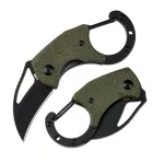 CJRB Anansi - Black/Green G10
