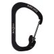 Nite Ize SlideLock 2 Black - rozsdamentes karabiner