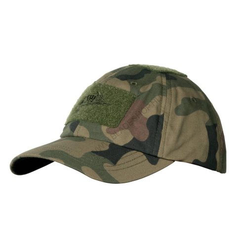 Helikon-Tex BBC Cap - PolyCotton Ripstop - PL Woodland