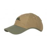 Helikon-Tex Logo Cap - PolyCotton Ripstop - Coyote / Olive Green A