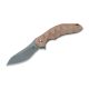 Fox Knives Anso Flipper Natural Micarta