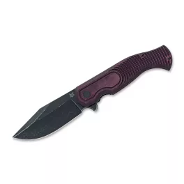 Fox Knives Eastwood Tiger Micarta Burgundy