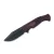 Fox Knives Eastwood Tiger Micarta Burgundy