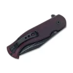 Fox Knives Eastwood Tiger Micarta Burgundy
