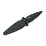 Fox Knives Saturn Left Hand - Aluminium All Black