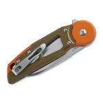 Fox Knives Metamorphosis Wharncliffe Aluminium Green/Orange