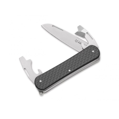 Fox Knives Vulpis 130-3 Carbon Fiber
