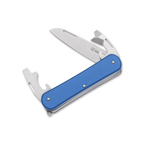 Fox Knives Vulpis 130-3 Aluminium Sky Blue