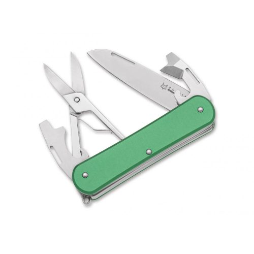 Fox Knives Vulpis 130-F4 Aluminium Green