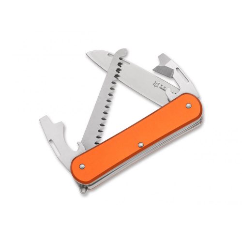 Fox Knives Vulpis 130-S4 Aluminium Orange