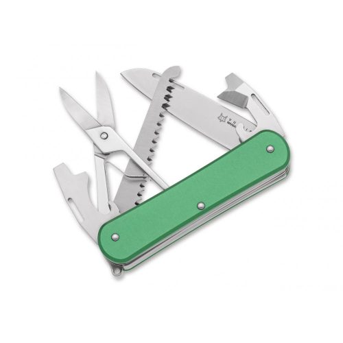 Fox Knives Vulpis 130-SF5 Aluminium Green