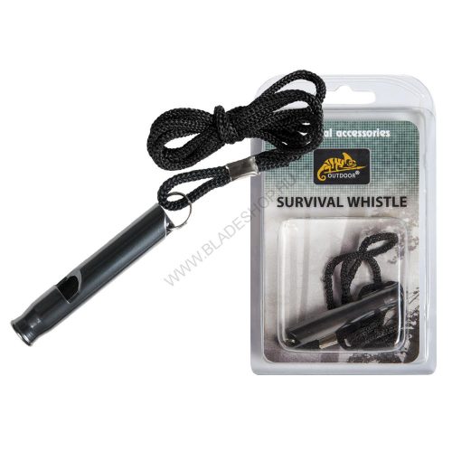 Helikon-Tex Survival Whistle - Aluminium - Black