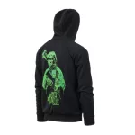 Direct Action Hoodie DA Into the dark - Black