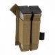 Helikon-Tex Double Pistol Magazine Insert - Polyester - Coyote