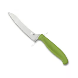 Spyderco Z-Cut Pointed Tip - Plain Edge - Green