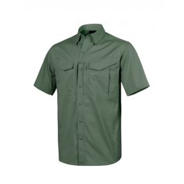 Helikon-Tex Defender Mk2 rövid ujjú ing - PolyCotton Ripstop - Olive Green (XXL)