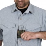 Helikon-Tex Defender Mk2 Ultralight rövid ujjú ing - Light Blue  