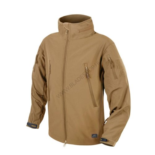 Helikon-Tex GUNFIGHTER Jacket - Shark Skin Windblocker - Coyote  