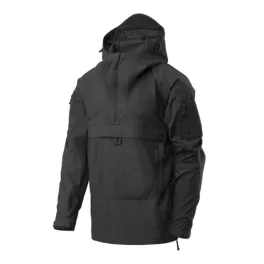   Helikon-Tex Tracer Anorak Jacket - Polycotton Ripstop - Black