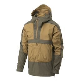   Helikon-Tex Tracer Anorak Jacket - Polycotton Ripstop - Coyote/Taiga Green