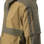 Helikon-Tex Tracer Anorak Jacket - Polycotton Ripstop - Coyote/Taiga Green