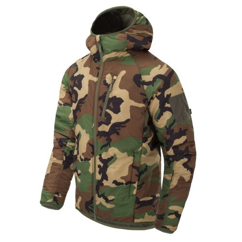 Helikon-Tex Wolfhound Hoodie Kabát - US Woodland  