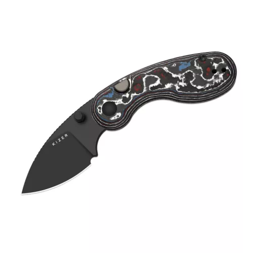 Kizer Microbe M390 DLC - Fat Carbon